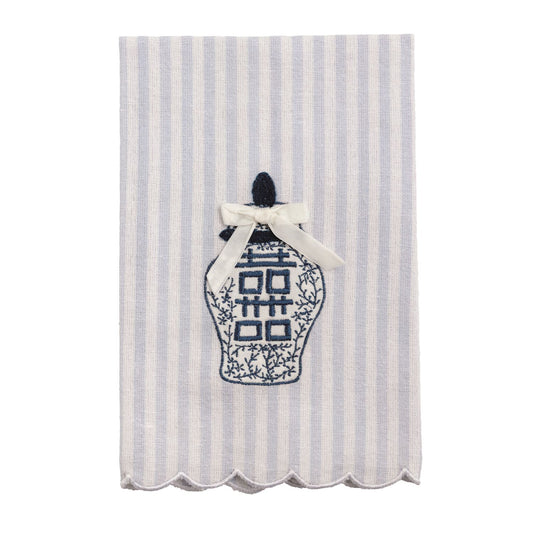 Ginger Jar Topiary Tea Towel