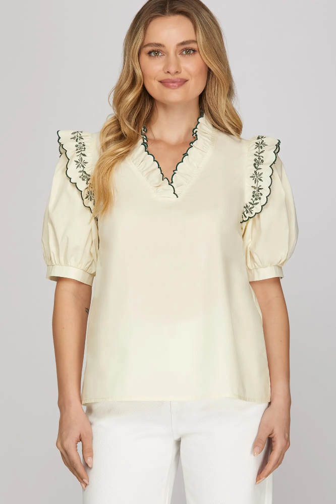 Best Kept Secret Cream Top