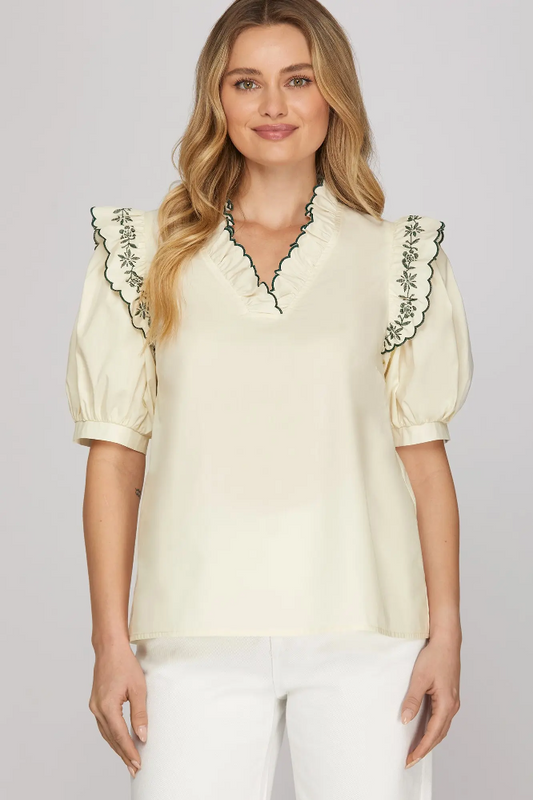 Best Kept Secret Cream Top