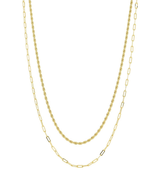 Dainty Two Strand Necklace