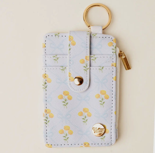 Keychain Wallet, Marigold Lane Blue