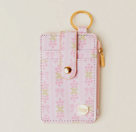 Keychain Wallet, Oh So Fancy Pink