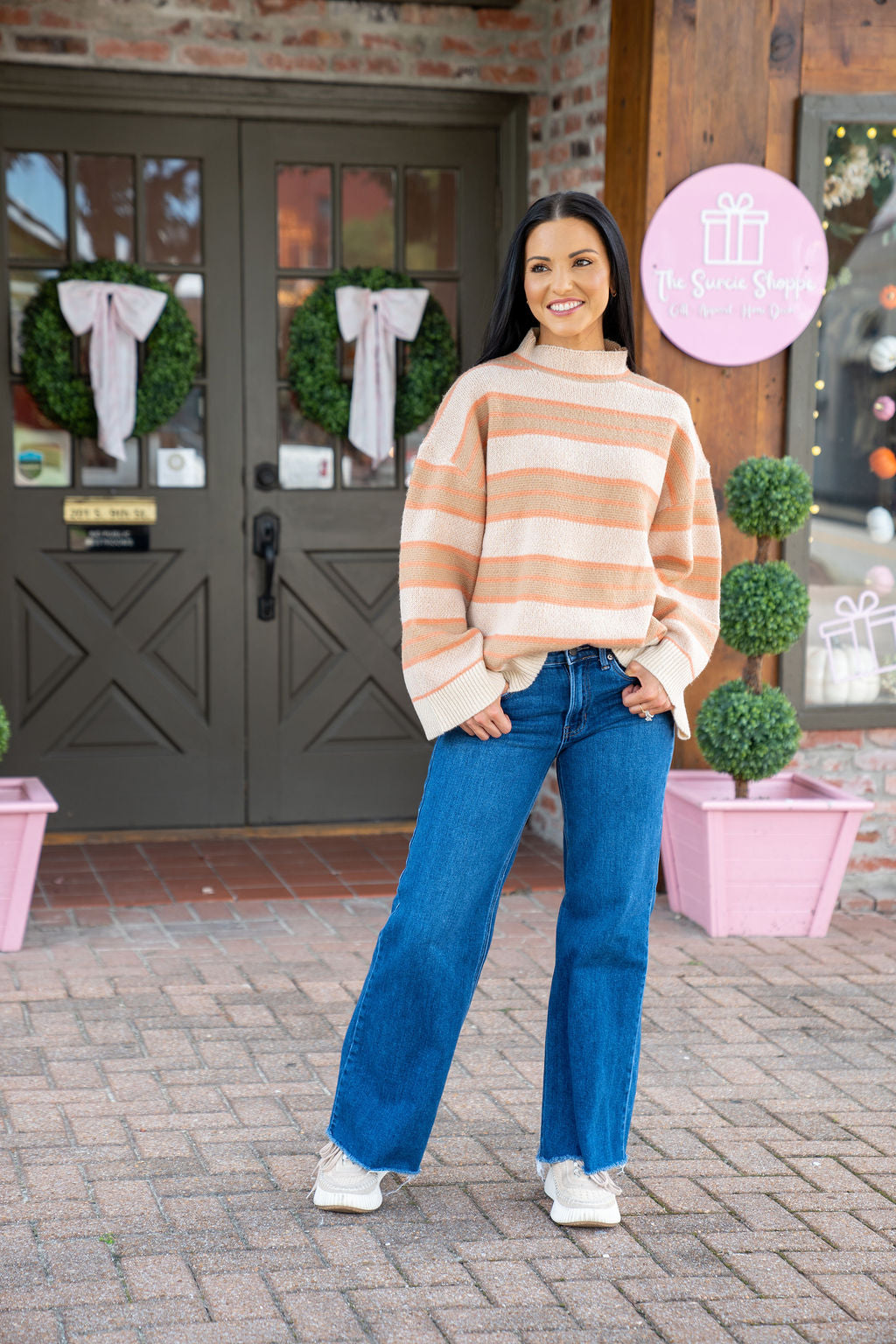 Quin Mock Neck Sweater