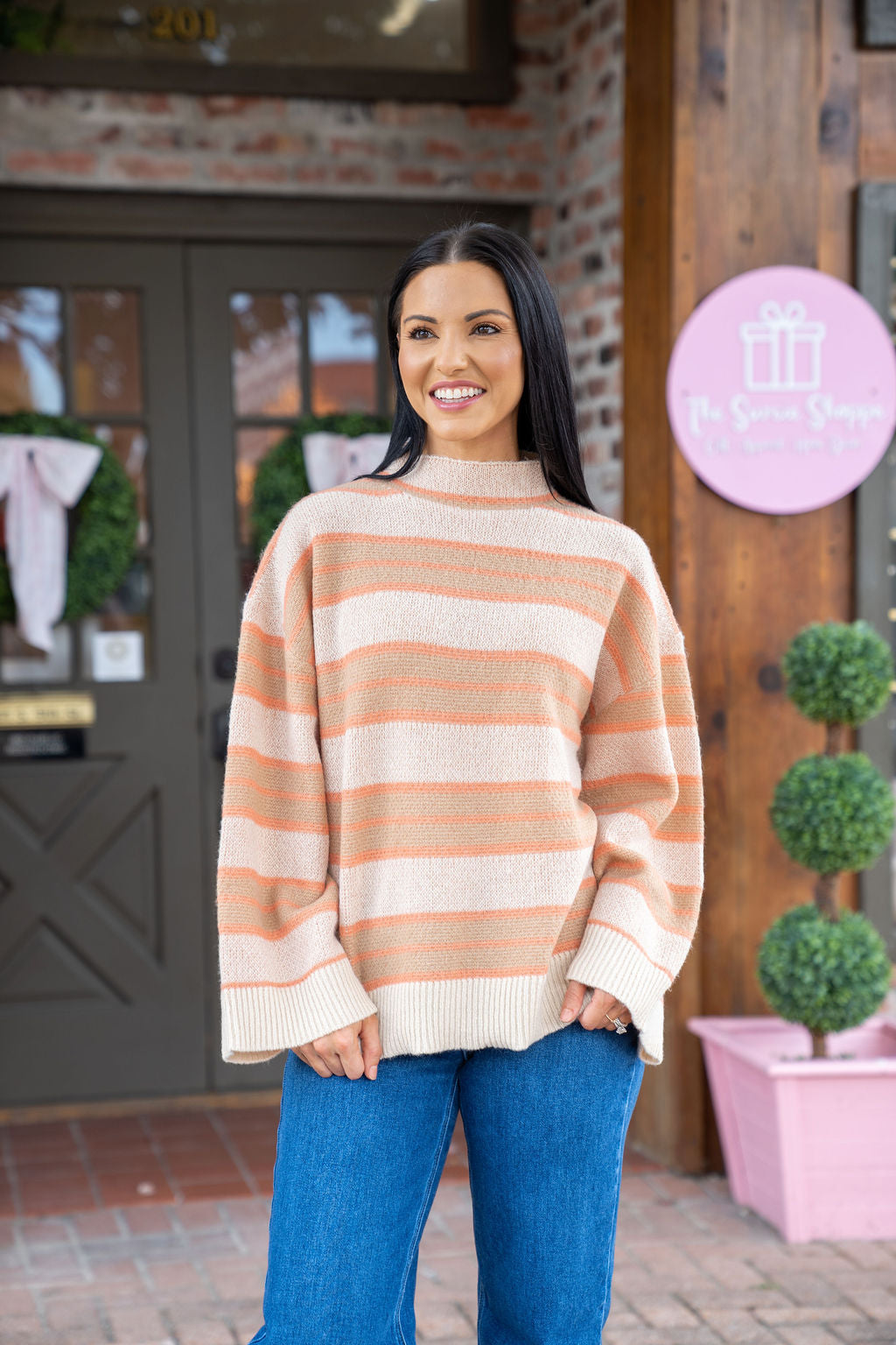 Quin Mock Neck Sweater