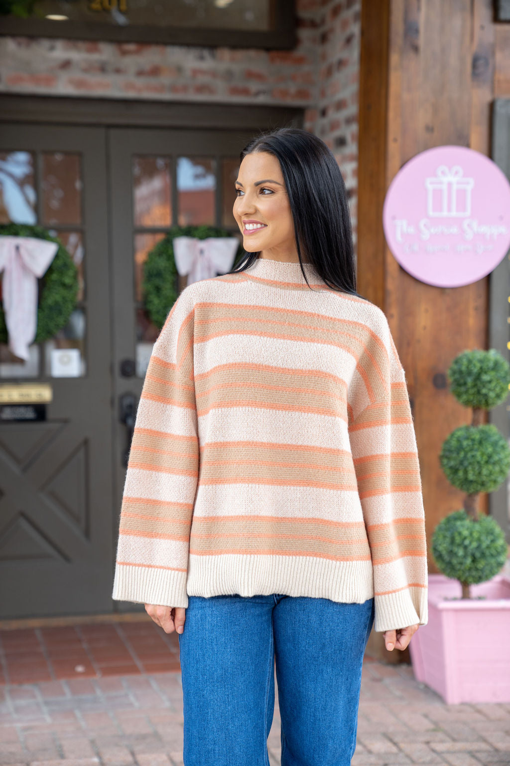 Quin Mock Neck Sweater