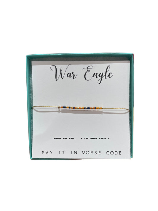 Morse Code Bracelet | War Eagle