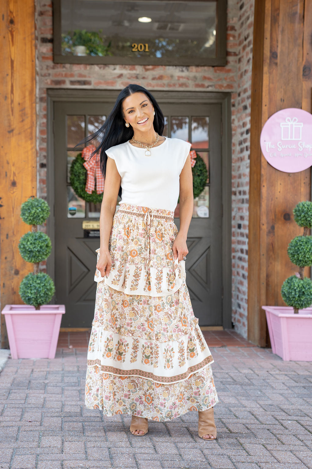 Fields of Grace Maxi Skirt