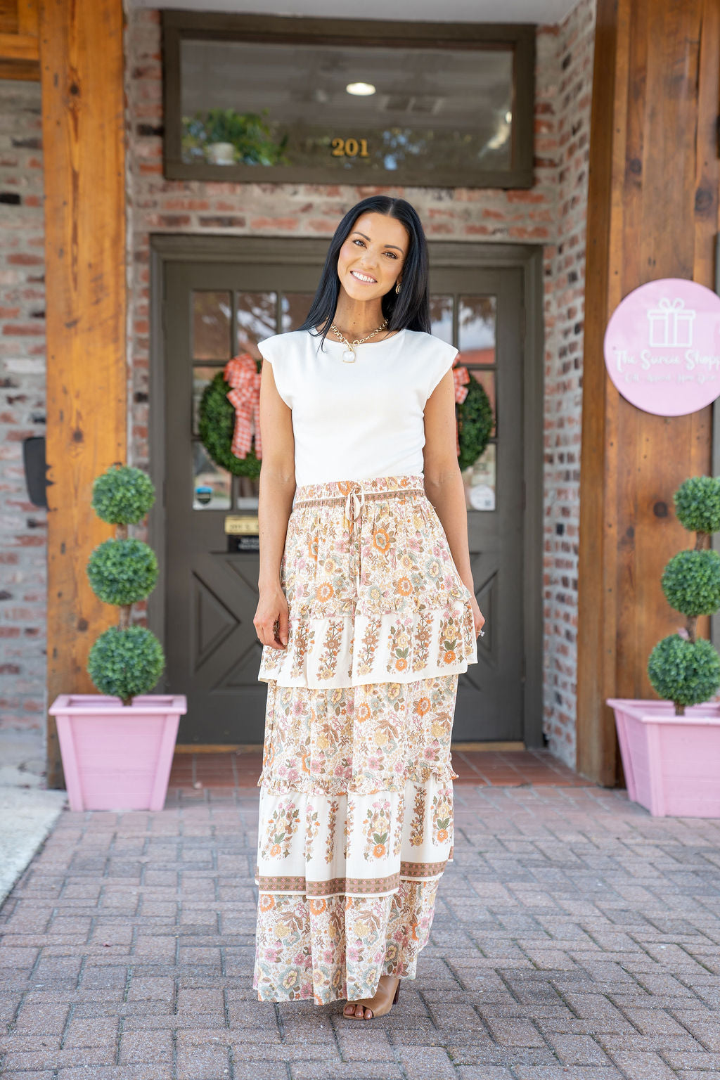 Fields of Grace Maxi Skirt