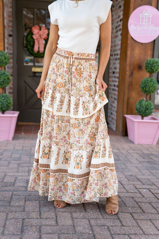 Fields of Grace Maxi Skirt