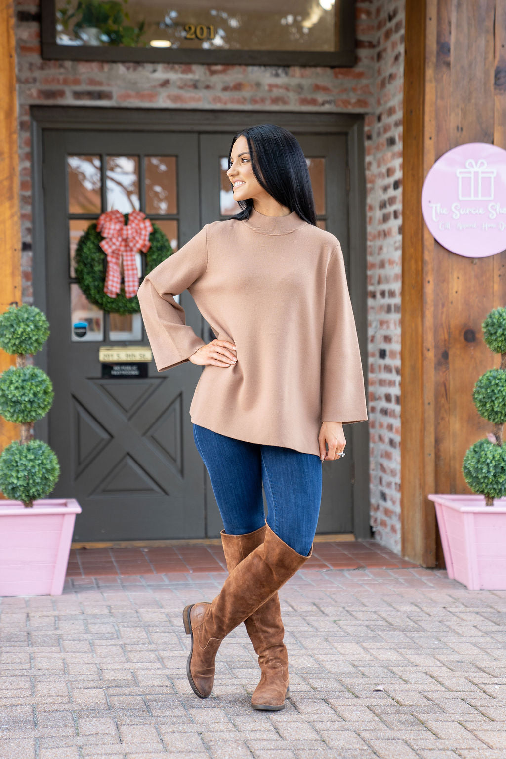 Jackie Sweater, Camel