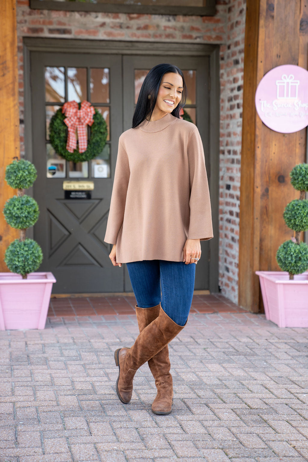 Jackie Sweater, Camel