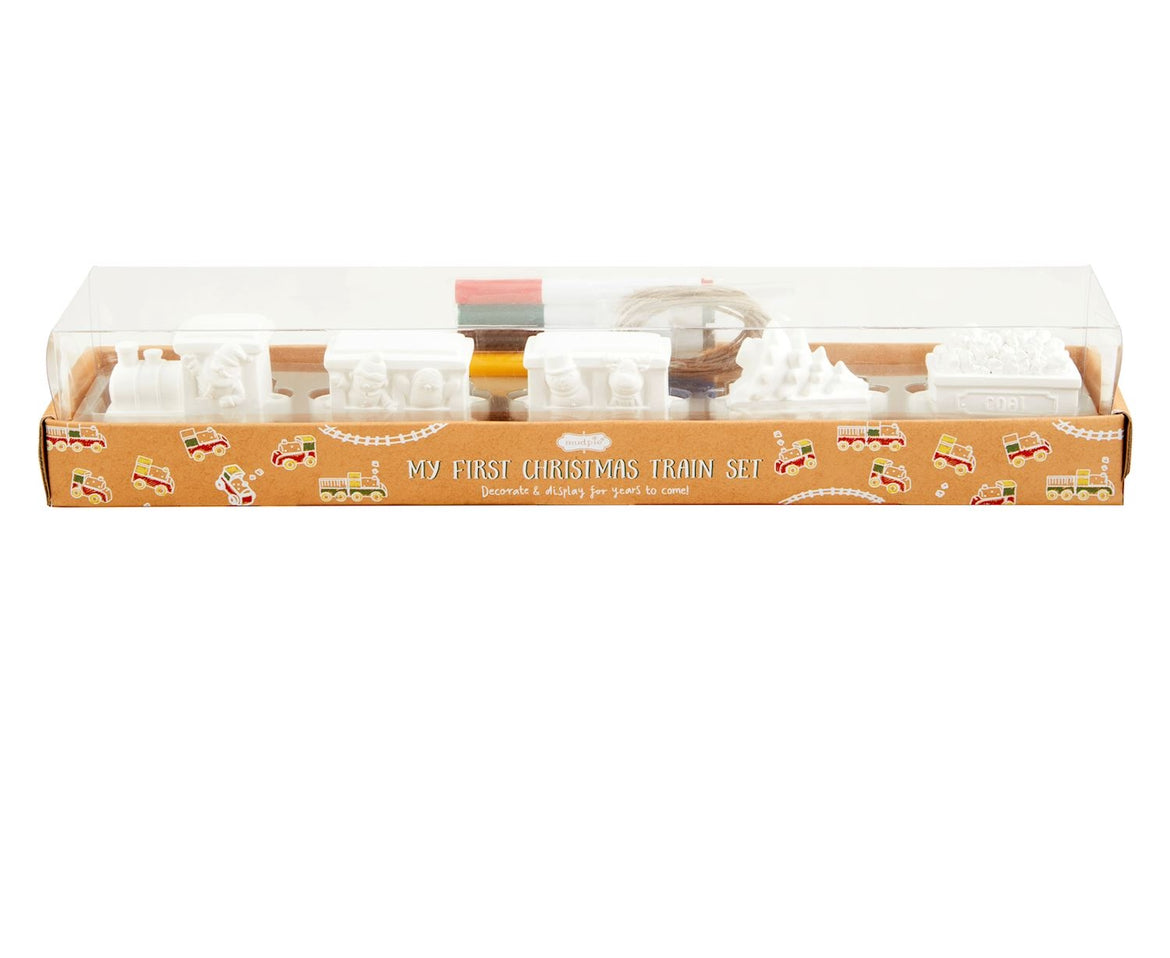 DIY Christmas Train Set