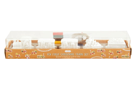 DIY Christmas Train Set