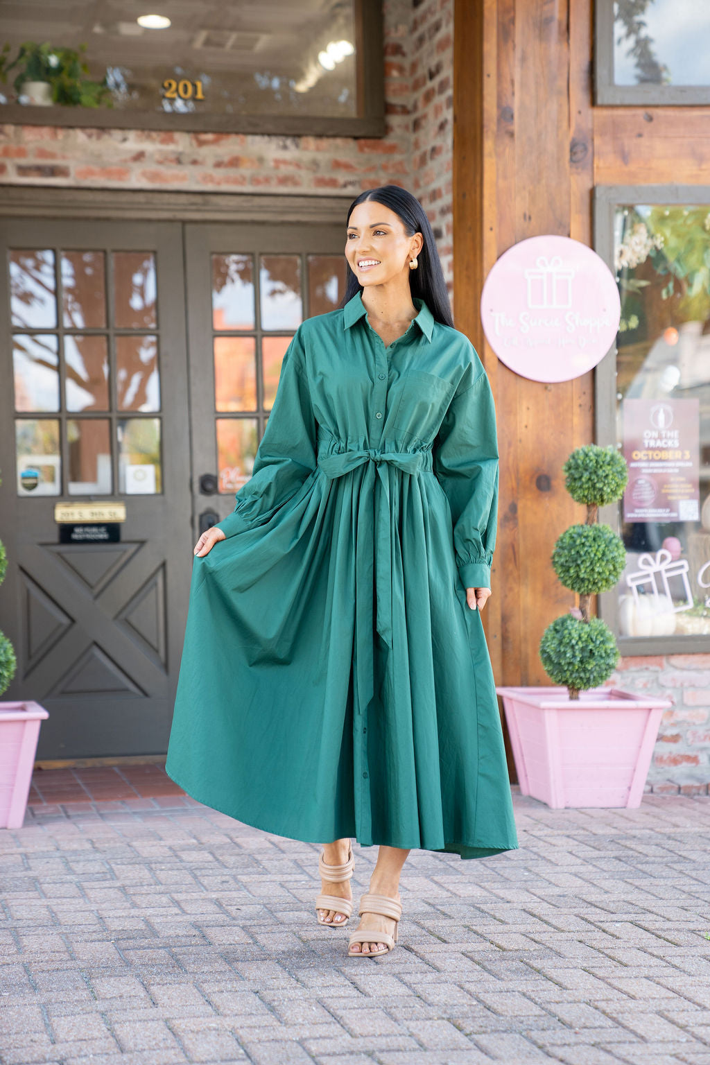 Evergreen Grace Dress