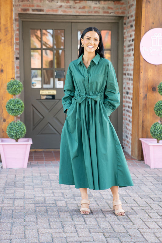 Evergreen Grace Dress