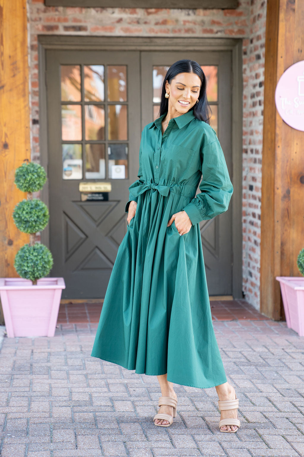 Evergreen Grace Dress