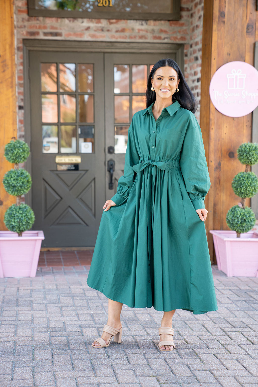 Evergreen Grace Dress