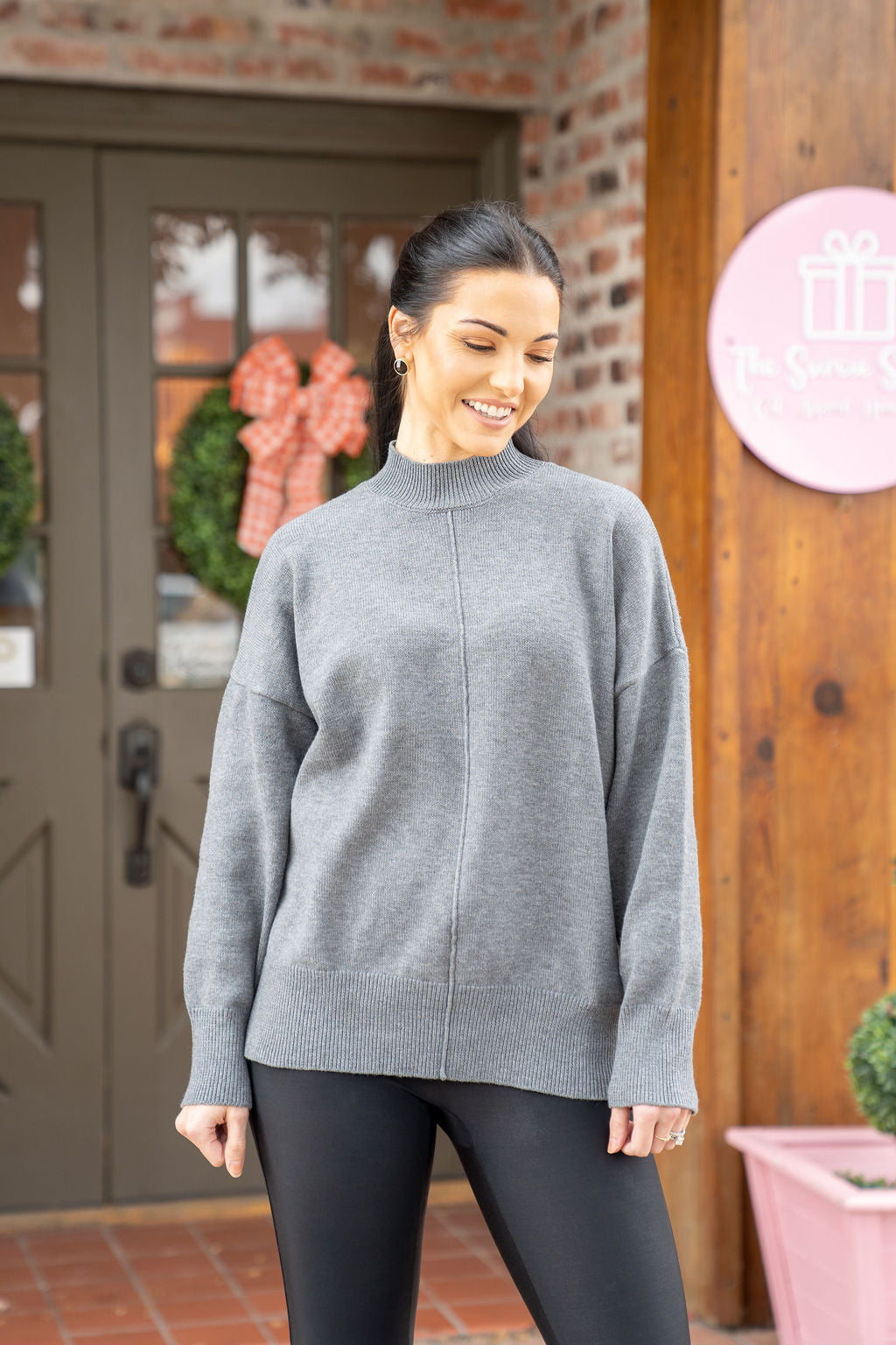 Slate Sweater, Charcoal