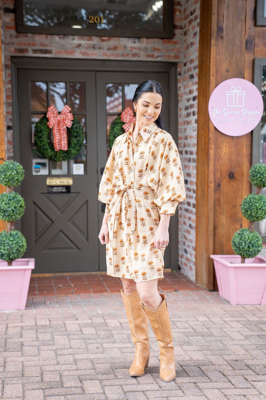 Emerson Floral Print Dress