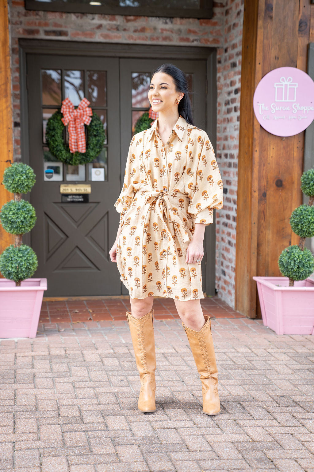 Emerson Floral Print Dress