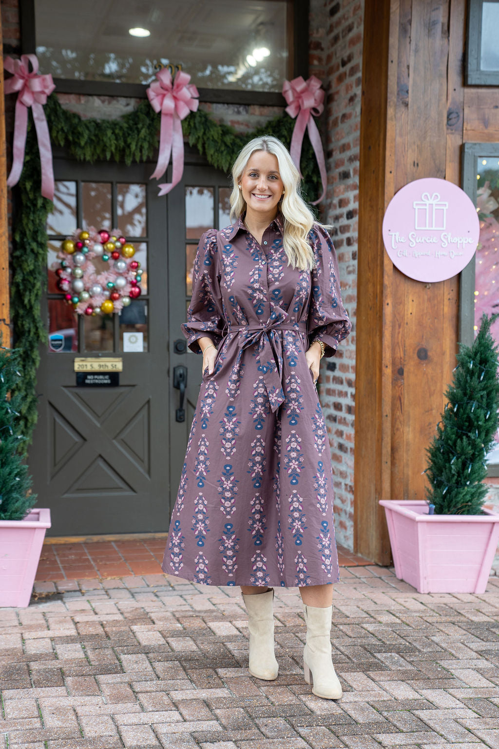 Camden Floral Midi Dress