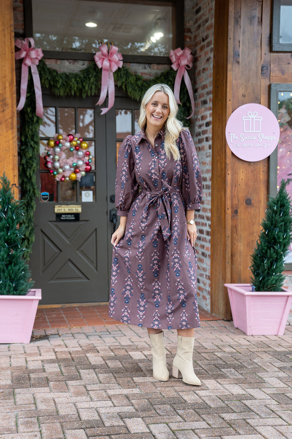 Camden Floral Midi Dress