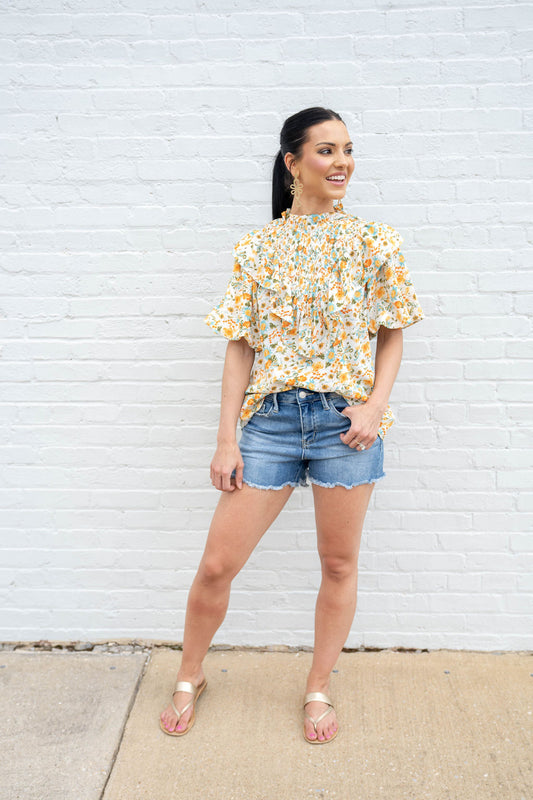 Sun Kissed Floral Top