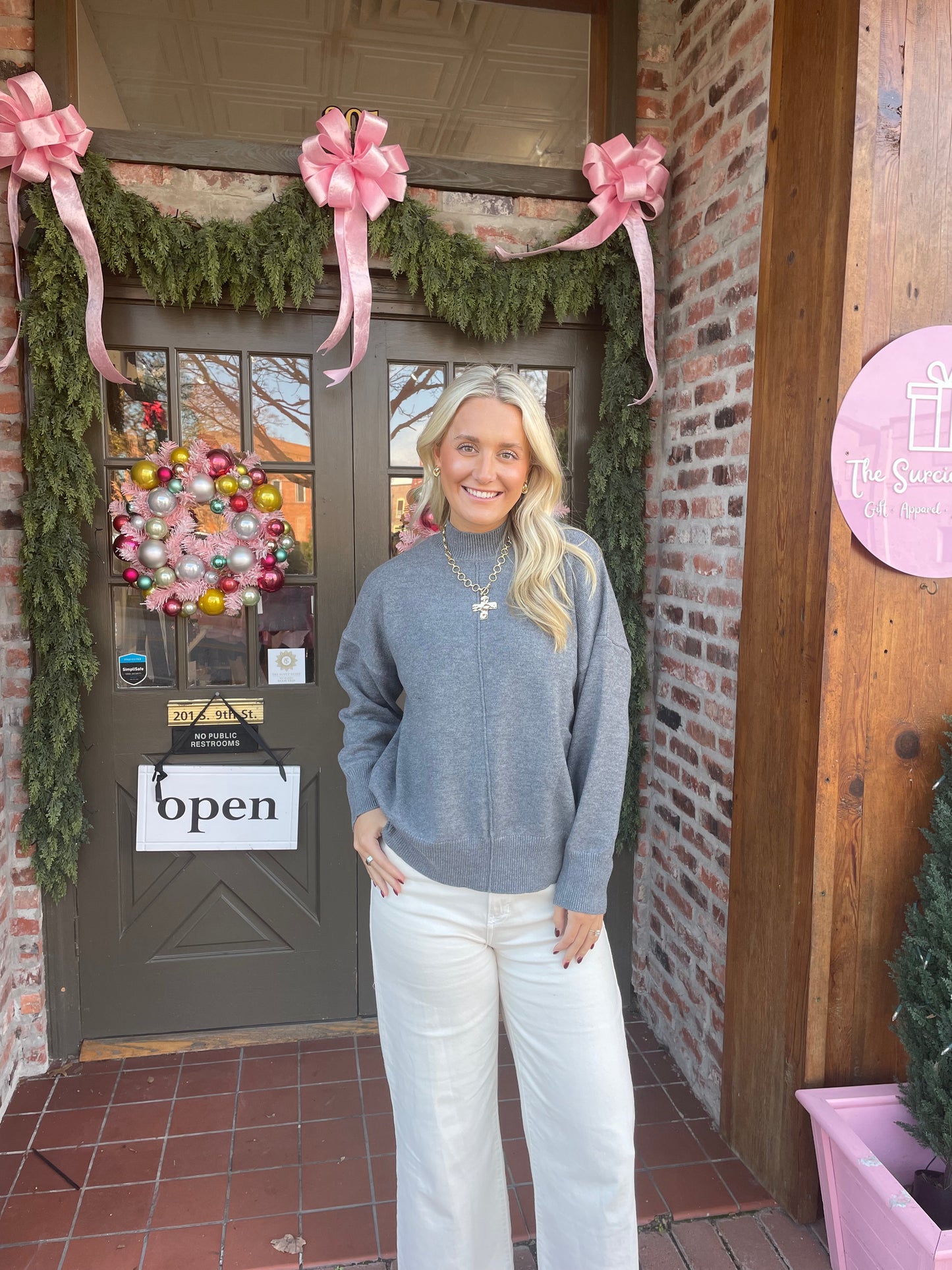 Slate Sweater, Charcoal