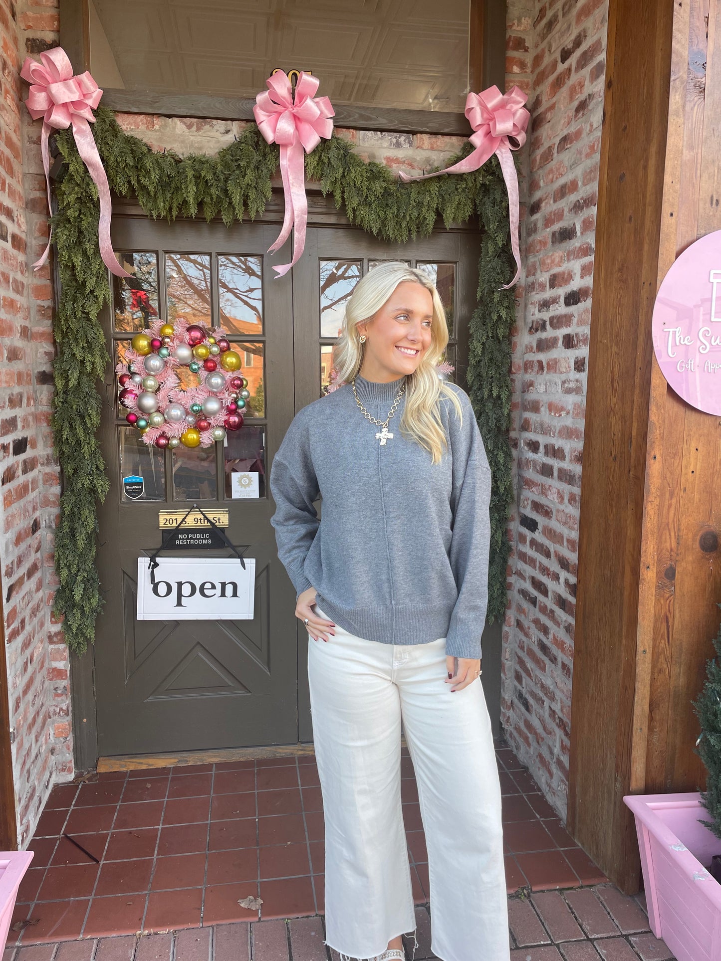 Slate Sweater, Charcoal