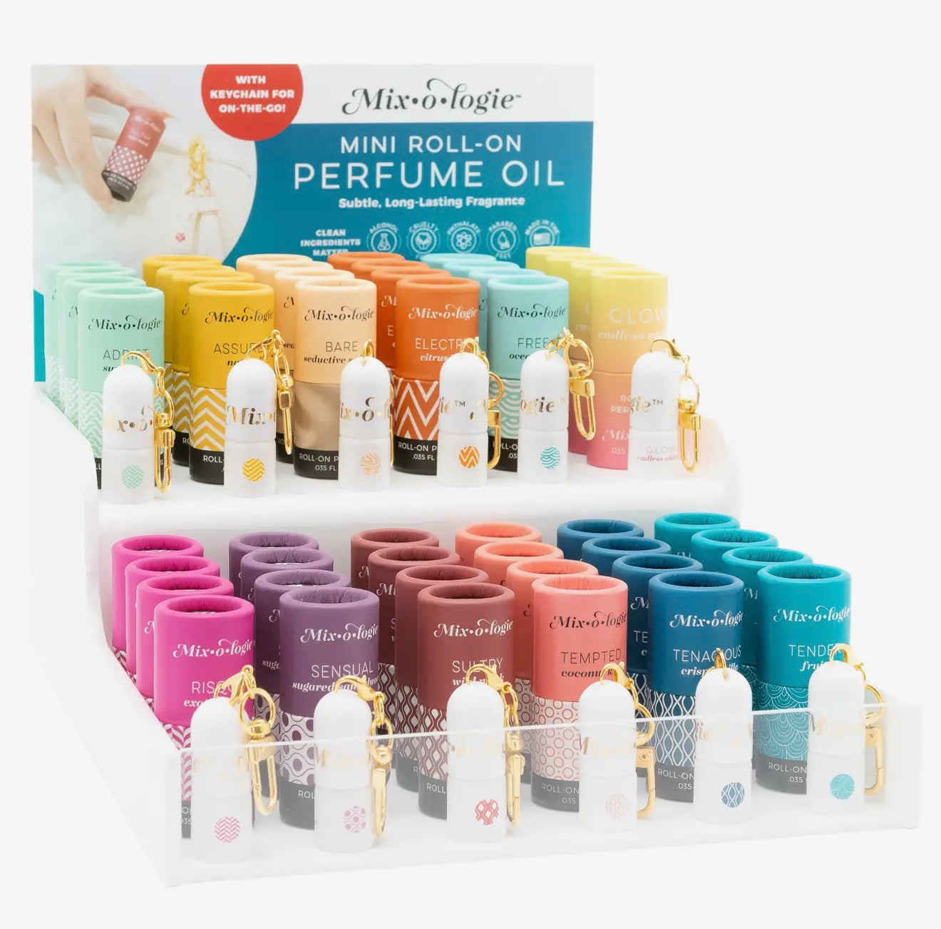 Mini Rollerball Perfume Keychain