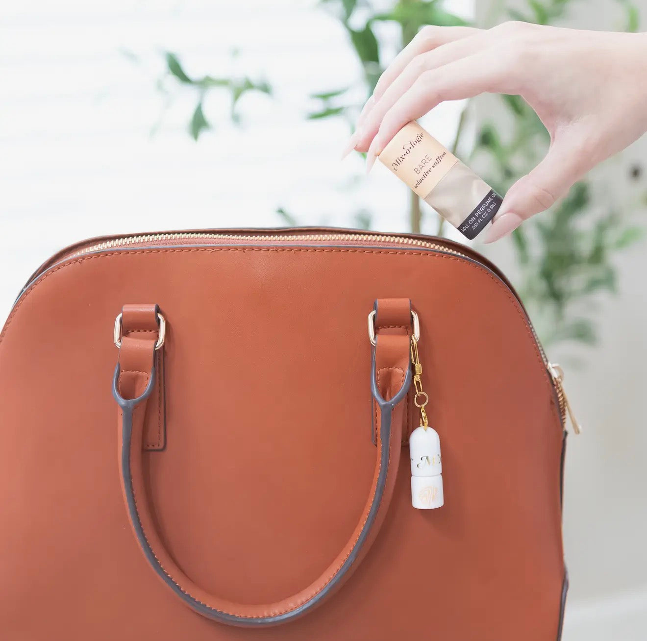 Mini Rollerball Perfume Keychain