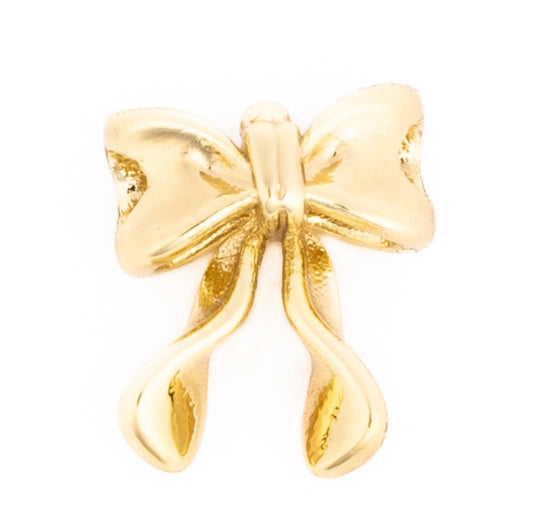 Luxe Charm Bow Gold