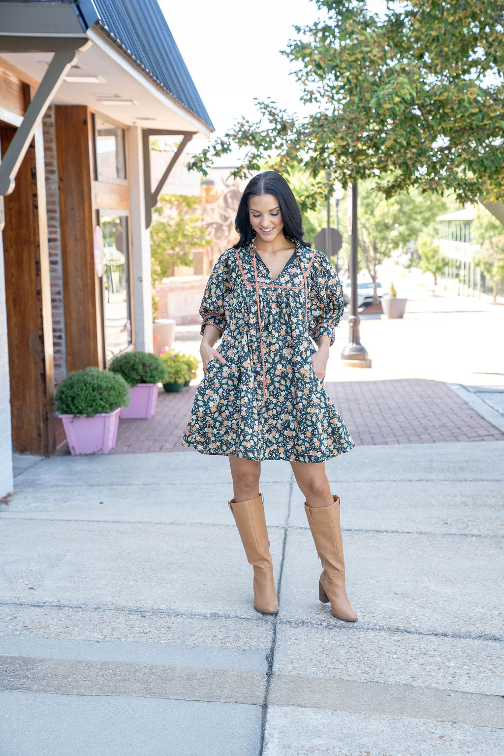 Rosewood Floral Dress