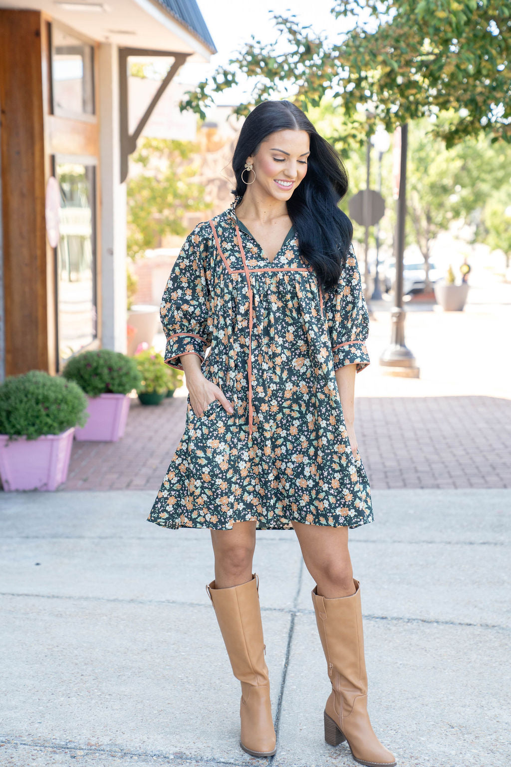 Rosewood Floral Dress