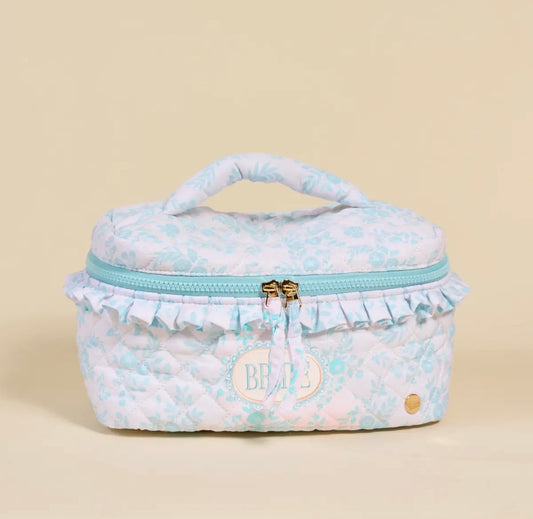 Glam & Go Quilted Cosmetic Bag, Bride
