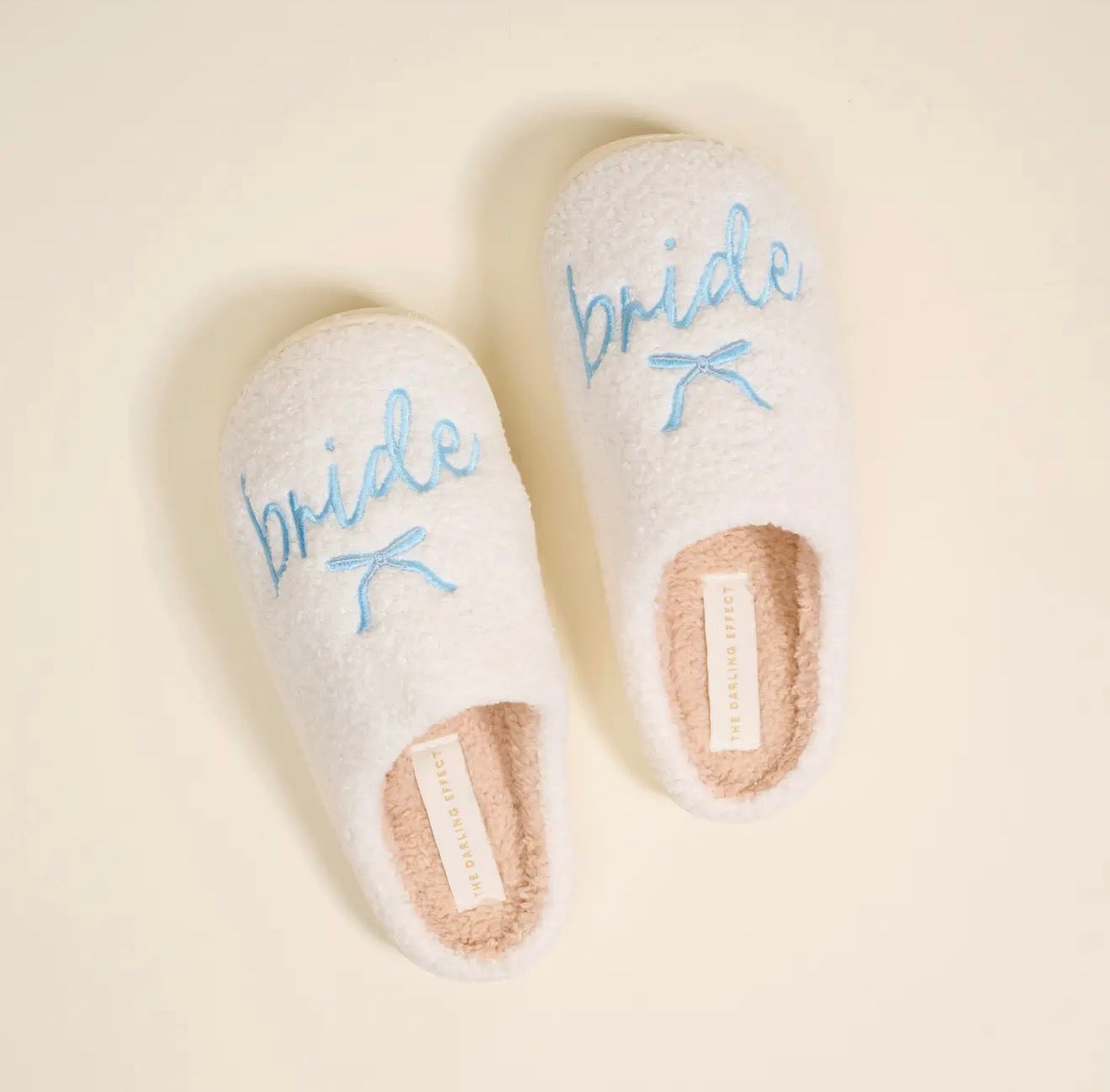 Fuzzy Slippers-Bride