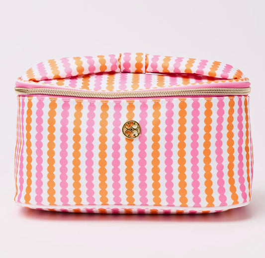 Kiss & Makeup Bag, Sunstripe