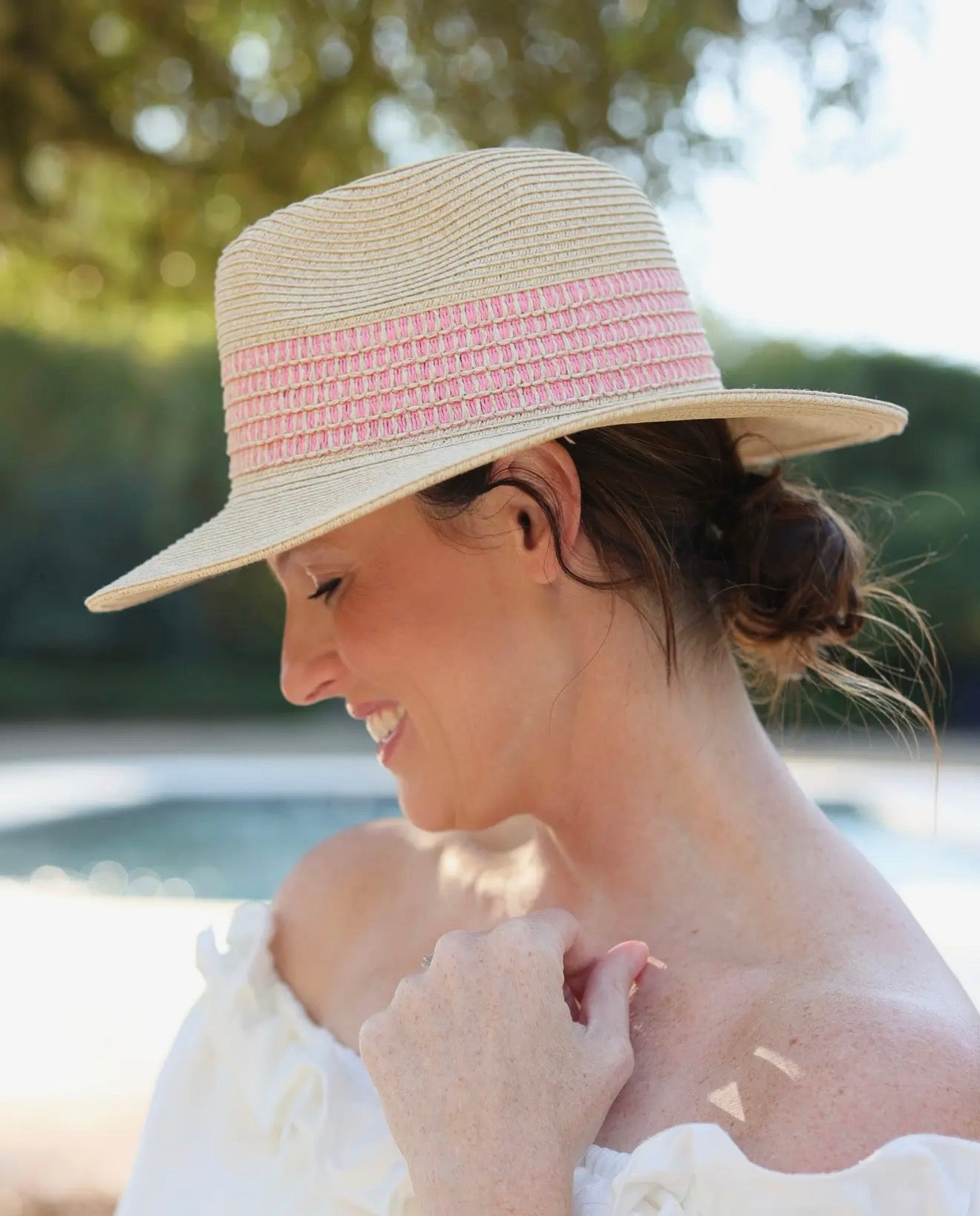 Charleston Hat Pink