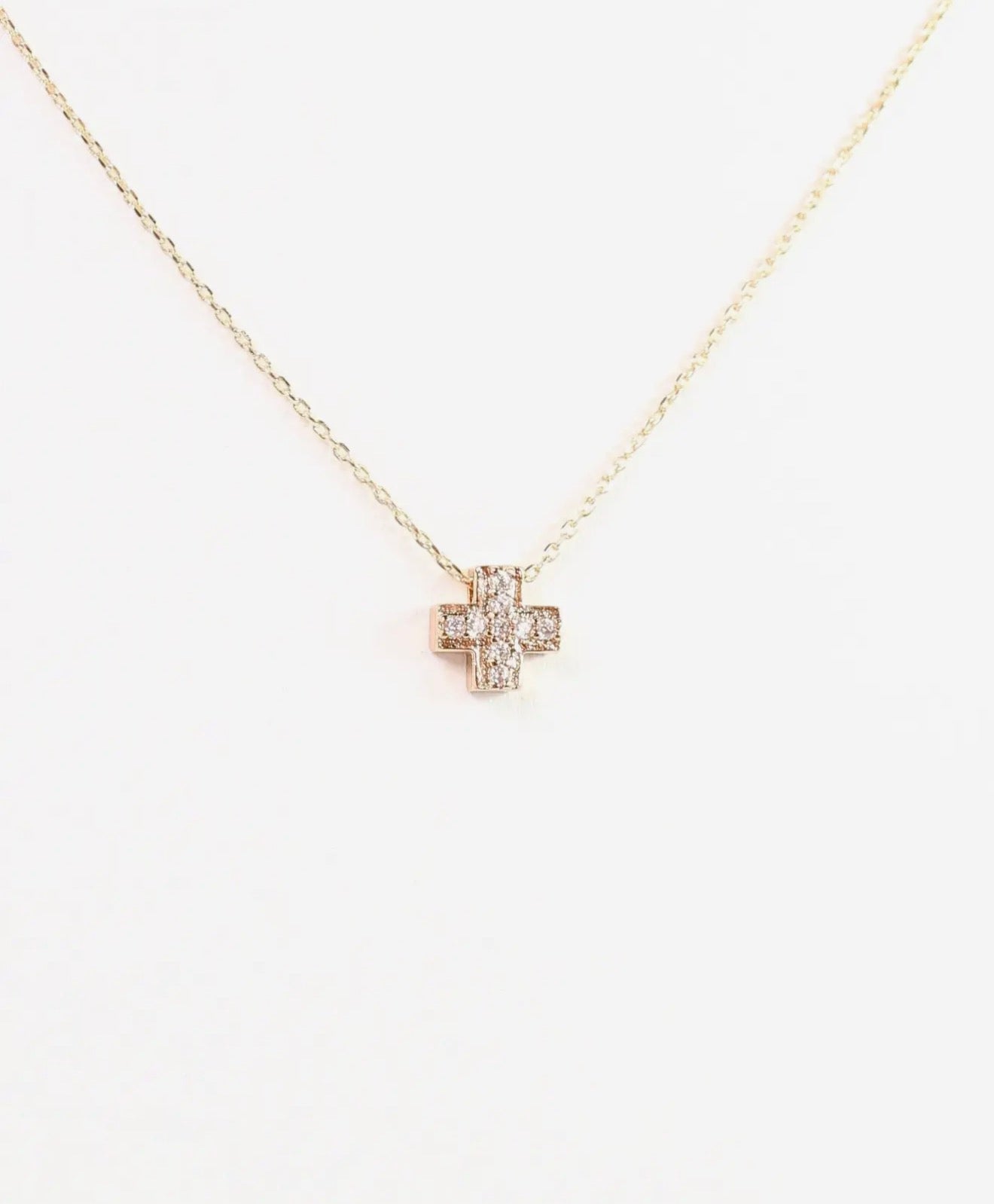 Aria Cross Necklace