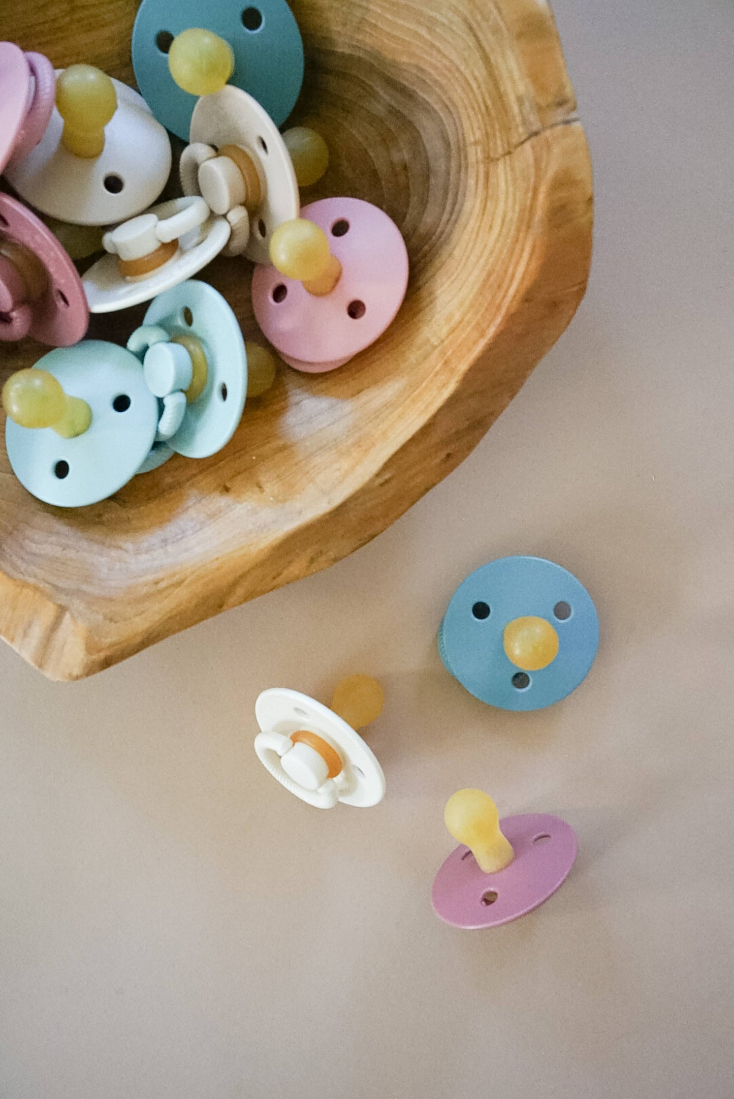 Itzy Soother™ Natural Rubber Paci Sets: Succulent + Agave