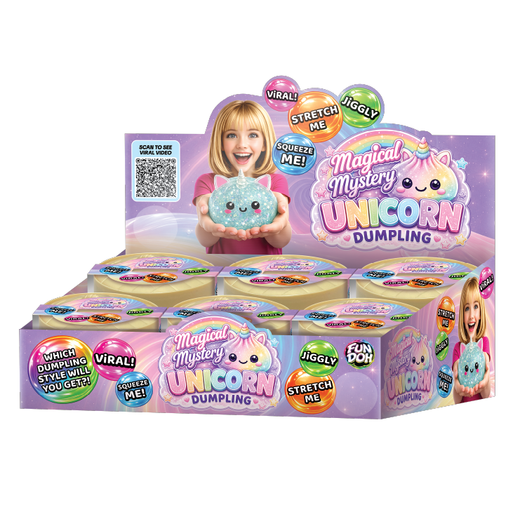 Unicorn Mystery Dumpling Squishy Toy