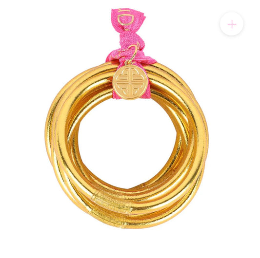 All Weather Bangles Gold Small (individual bangle)