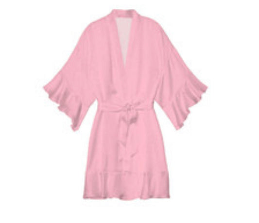 Silky Satin Robe Two patterns available.