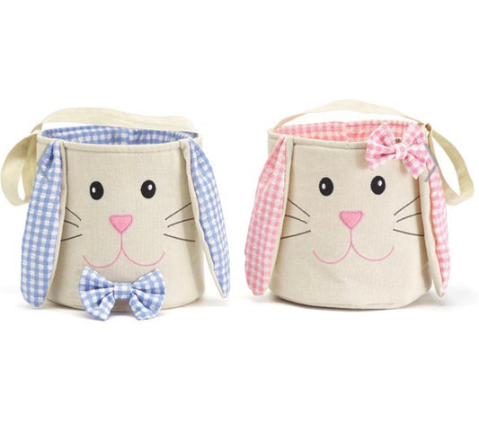 Gingham Easter Bunny Bag